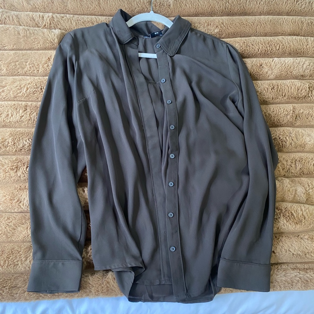 Button Down Blouse - image 1